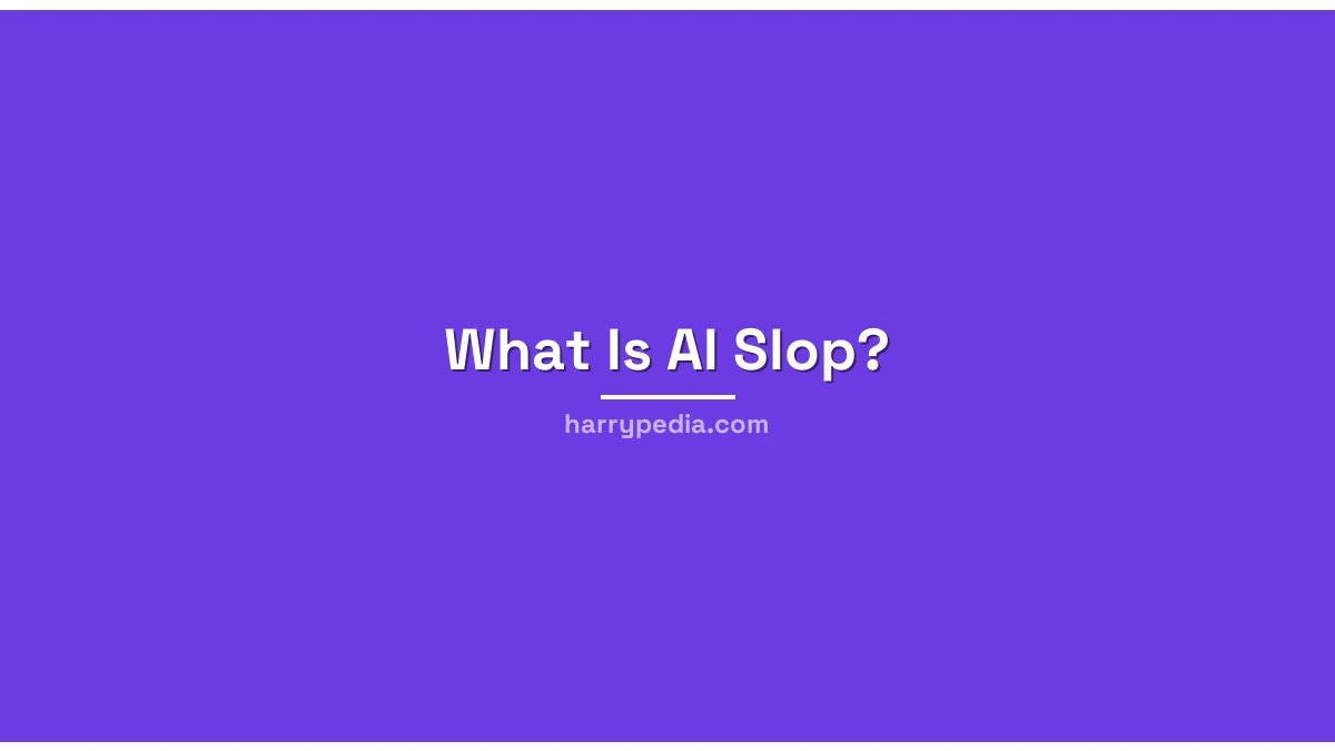 What Is AI Slop? The Internet’s Word for Junk AI Content, Explained