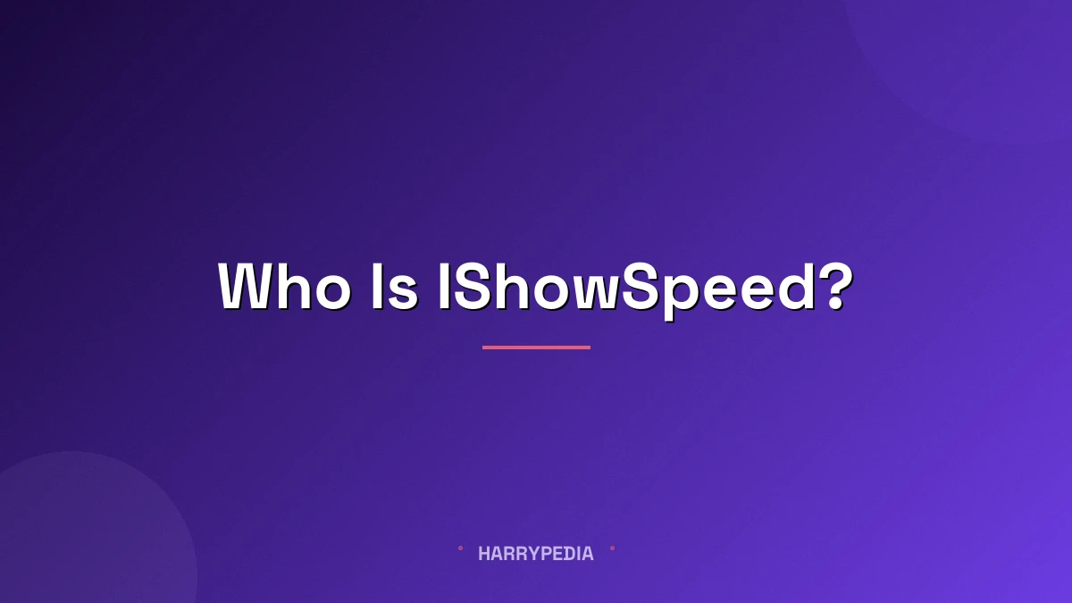 Who Is IShowSpeed? The YouTube Phenomenon Explained